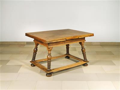 A Baroque Extension Table, - Nábytek
