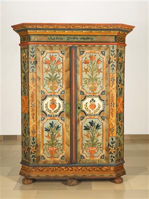 An Upper Austrian Rustic Cabinet, - Furniture