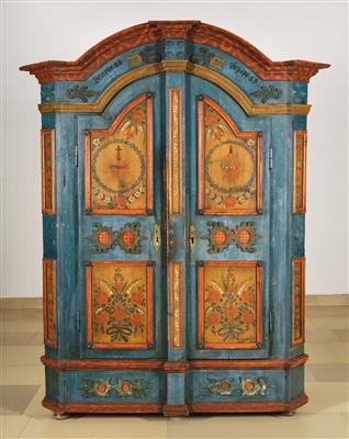 A Tyrolean Rustic Cabinet, - Furniture
