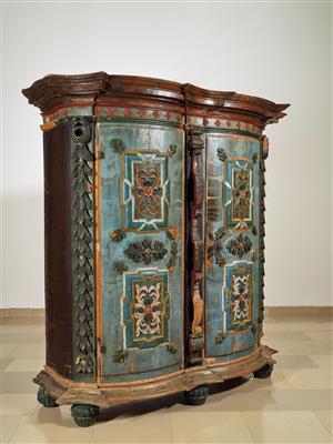 An Unusual Baroque Rustic Cabinet, - Bauern- und Landhausmöbel