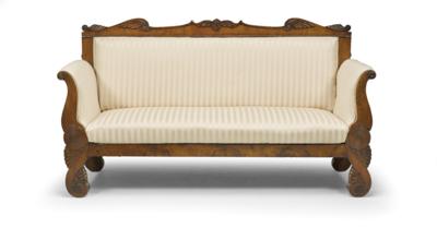 A Biedermeier Settee, - Property from Aristocratic Estates and Important Provenance