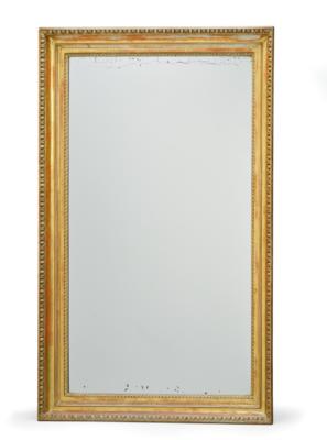 A Large Biedermeier Wall Mirror, - Di provenienza aristocratica
