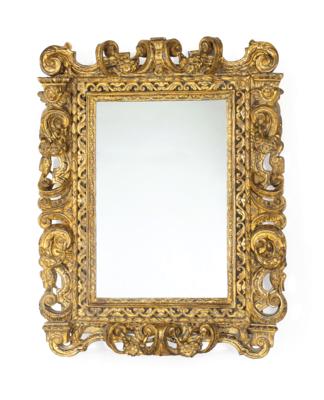 A Rectangular Salon Mirror, - Nábytek