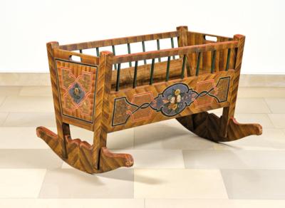 A Rustic Cradle, - County Furniture