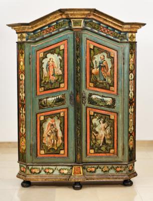 A Rustic Cabinet, - Lidový nábytek