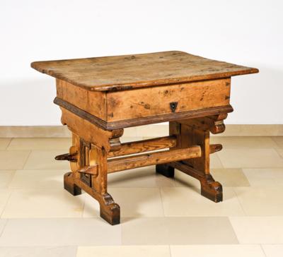 A Rustic Table, - Lidový nábytek