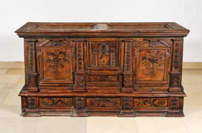 An Early Tyrolean Plinth Chest (‘Sockeltruhe’), - County Furniture