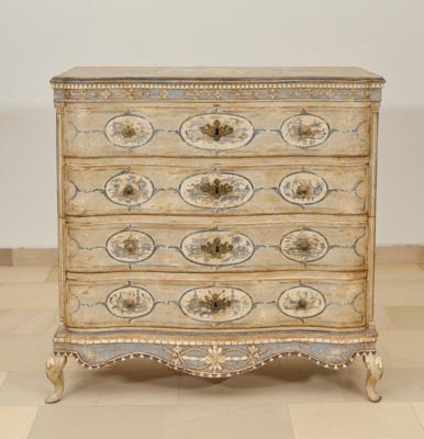 A Provincial Neo-Classical Chest of Drawers, - Lidový nábytek