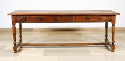 A Provincial Rectangular Table, - County Furniture