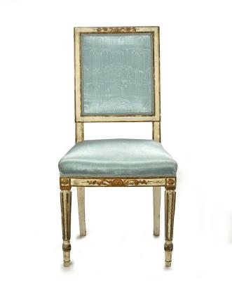 Klassizistischer Stuhl, - Möbel Sonderauktion