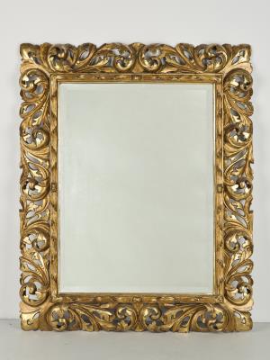 Salonspiegel in florentiner Art, - Möbel