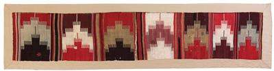 Afyon kilim fragment, - Oriental Carpets, Textiles and Tapestries