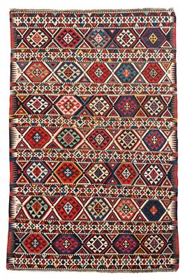 Schirwan Kelim, - Orientteppiche, Textilien und Tapisserien