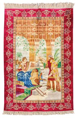 Ghom silk, - Orientální koberce, textilie a tapiserie