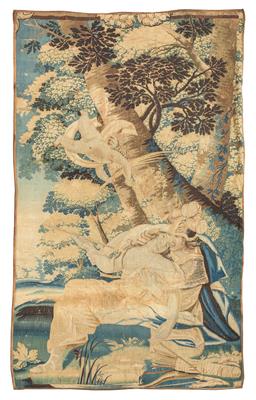 Tapestry fragment, - Tappeti orientali, tessuti, arazzi
