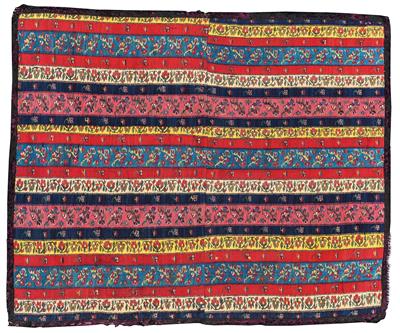 Kashmir shawl fragment, - Oriental Carpets, Textiles and Tapestries