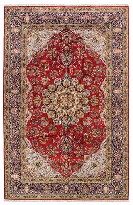 Keshan silk, - Oriental Carpets, Textiles and Tapestries