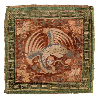 Mandarin cloth silk velvet, - Oriental Carpets, Textiles and Tapestries