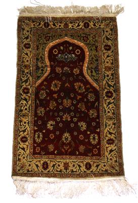 Hereke Seide ca. 104 x 62 cm, - Teppiche für Sammler und Einrichter