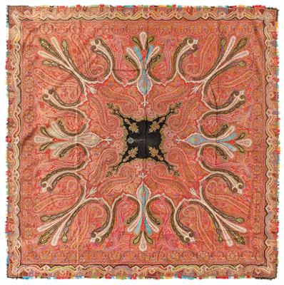 Kashmir shawl, - Orientální koberce, textilie a tapiserie