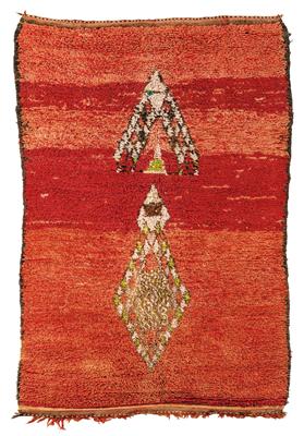 Marokko, - Orientteppiche, Textilien und Tapisserien
