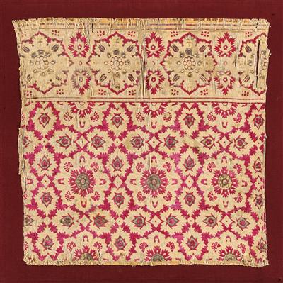 Ottoman silk cloth, - Tappeti orientali, tessuti, arazzi
