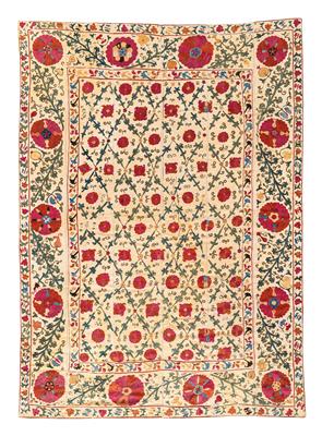 Shakhrisyabz Suzani, - Orientteppiche, Textilien und Tapisserien