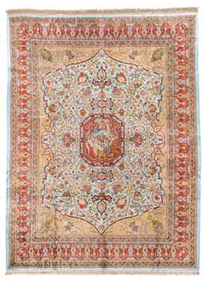 Tabriz Silk, - Tappeti orientali, tessuti, arazzi