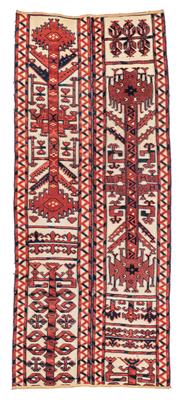 Two Conjoined Kibitka Bands, - Oriental Carpets, Textiles and Tapestries