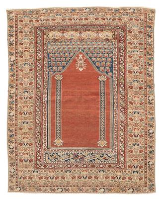 Ghiordes, ca. 160 x 124 cm, - Orientteppiche, Textilien und Tapisserien