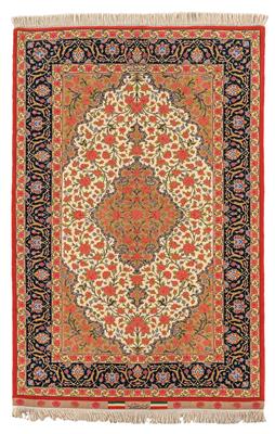 Ghom,  ca. 153 x 100 cm, - Orientteppiche, Textilien und Tapisserien