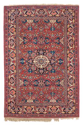 Isfahan,  ca. 210 x 143 cm, - Orientteppiche, Textilien und Tapisserien