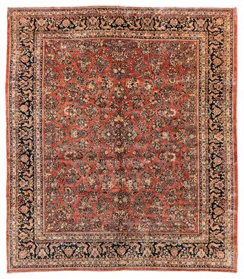 Saruk, ca. 415 x 360 cm, - Orientteppiche, Textilien und Tapisserien