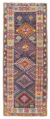 Gendje, Caucasus, c. 280 x 109 cm, - Tappeti orientali, tessuti, arazzi