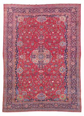 Keshan, Iran, c. 598 x 363 cm, - Tappeti orientali, tessuti, arazzi