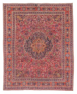 Mashhad, Iran, c. 510 x 407 cm, - Oriental Carpets, Textiles and Tapestries
