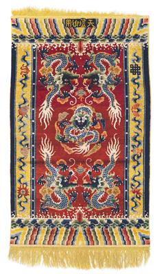 Beijing Silk, Northeast China, c. 155 x 94 cm, - Tappeti orientali, tessuti, arazzi