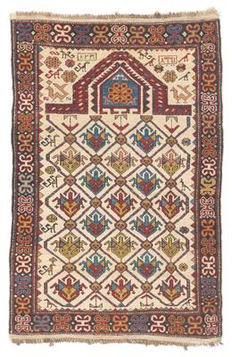 Schirwan, Ostkaukasus, ca. 129 x 85 cm, - Orientteppiche, Textilien und Tapisserien