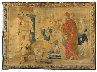 Tapestry, Brussels (Netherlands), c. 260 x 360 cm, - Tappeti orientali, tessuti, arazzi