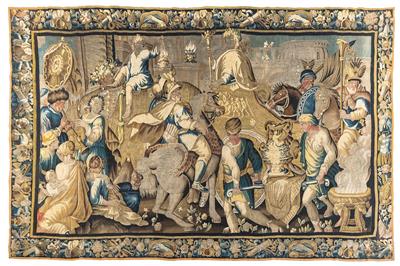 Tapestry, France, c. 440 x 280 cm, - Orientální koberce, textilie a tapiserie