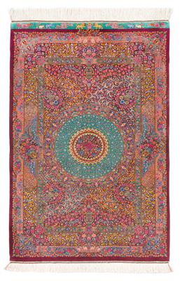 Ghom Silk Fine, Iran, c. 120 x 80 cm, - Orientální koberce, textilie a tapiserie