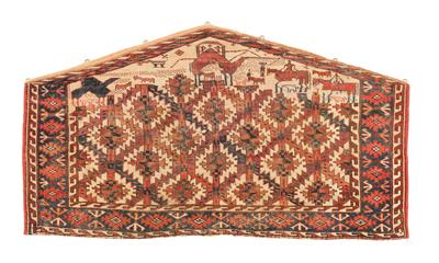 Jomud Asmalyk, Turkmenistan, ca. 67 x 123 cm, - Orientteppiche, Textilien und Tapisserien