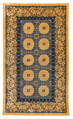 Kashgar Seide, Ostturkestan, ca. 217 x 129 cm, - Orientteppiche, Textilien und Tapisserien