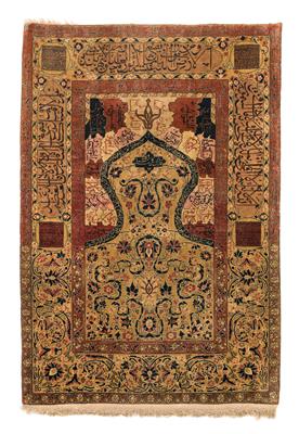 Keshan, Iran, c. 153 x 105 cm, - Oriental Carpets, Textiles and Tapestries