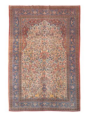 Keshan, Iran, c. 310 x 211 cm, - Tappeti orientali, tessuti, arazzi