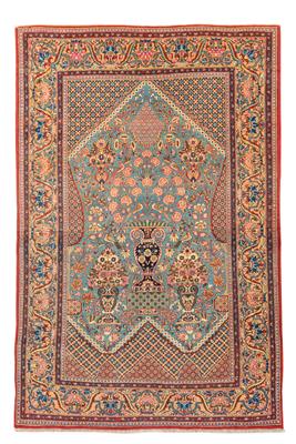 Keshan Cork, Iran, c. 203 x 137 cm, - Tappeti orientali, tessuti, arazzi