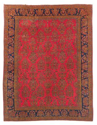 Manchester Keshan, Iran, c. 417 x 323 cm, - Orientální koberce, textilie a tapiserie