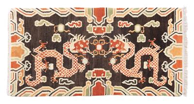 Schigatse, Tibet, ca. 183 x 93 cm, - Orientteppiche, Textilien und Tapisserien