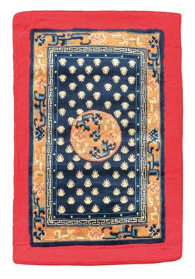 Sitting Rug, Tibet, c. 86 x 57 cm, - Orientální koberce, textilie a tapiserie
