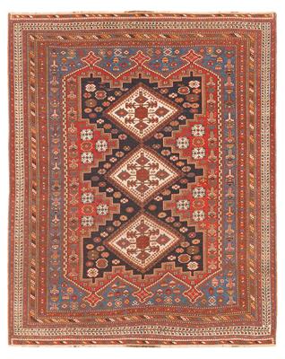 Afschar, Iran, ca. 185 x 150 cm, - Orientteppiche, Textilien und Tapisserien